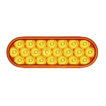 Optronics 22-Led 6 Yellow Grommet Mount Warning Lamp, Function 2 SLL72AB2